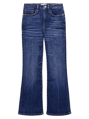 Le One Cropped Boot-Cut Jeans