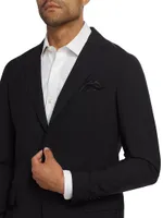 Slim-Fit Wool Single-Breasted Suit