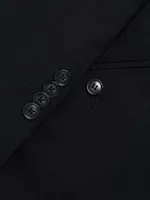 Slim-Fit Wool Single-Breasted Suit
