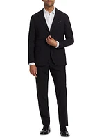 Slim-Fit Wool Single-Breasted Suit