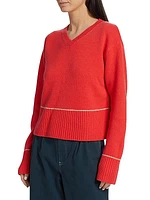 Wool & Cashmere Pullover Sweater