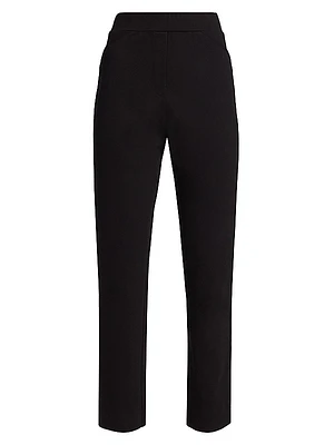 COLLECTION Slim-Fit Ankle Ponte Pants