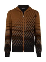 Knit Hooded Jogging Hoodie