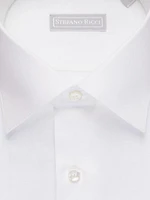 Handmade Linen and Silk Blend Dress Shirt