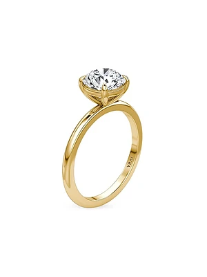 VRAI x Saks 18K Yellow Gold & Lab-Grown Diamond Solitaire Engagement Ring/1.00-2.00 TCW