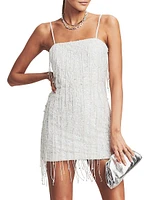 Heather Sequin Star Fringe Dress