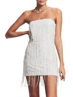 Heather Sequin Star Fringe Dress
