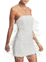 Heather Sequin Star Fringe Dress