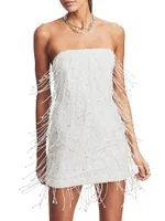 Heather Sequin Star Fringe Dress