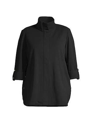 Deco Crepe Jacket