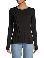 Lunar Long-Sleeve Blouse