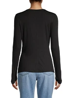 Lunar Long-Sleeve Blouse