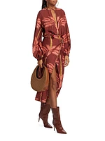 Cuba Cocoa Balloon Sleeve Top