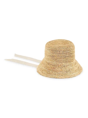 The Inca Raffia Bucket Hat