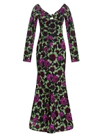Nube Fortuna Floral Maxi Dress