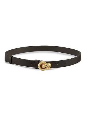 Knot Leather Belt