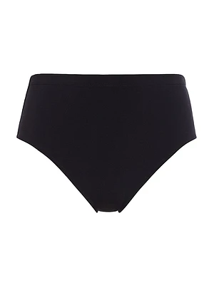 Mid-Rise Jersey Bikini Bottom