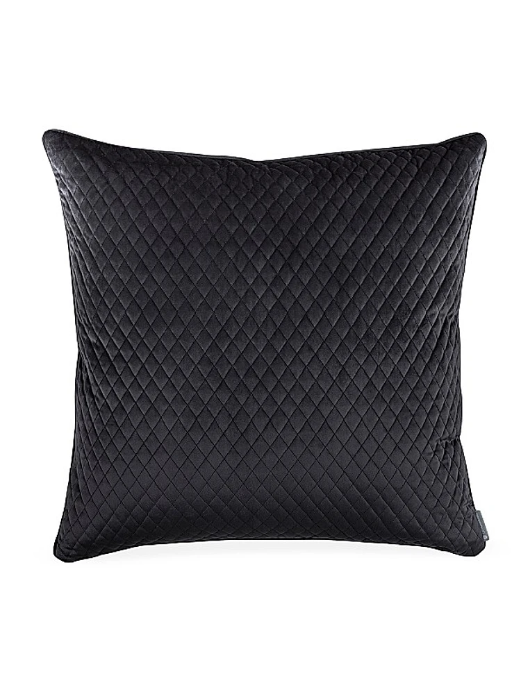 Valentina Quilted Velvet Pillow