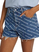Bite Logo Denim Shorts