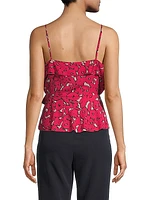 Rustic Chic Georgette Ruffled Tank