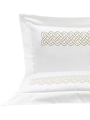 Intreccio Embroidery Sham
