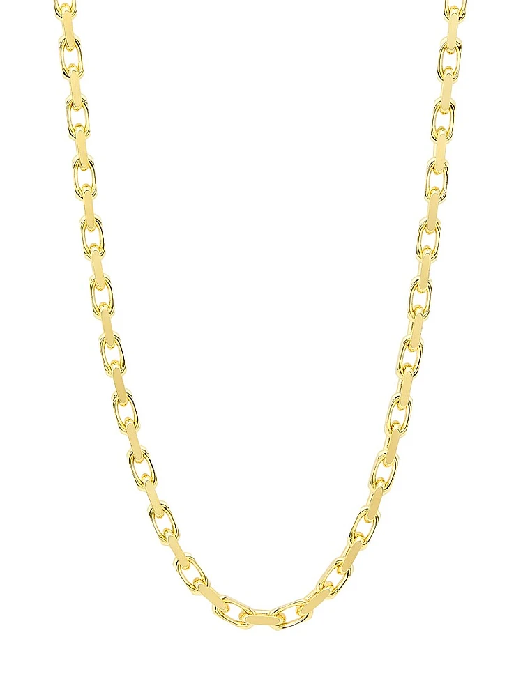 14K Yellow Gold French Cable-Chain Necklace