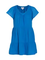 Eleanor Gauze Tiered Minidress