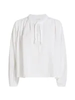 Kathleen Gauze Top
