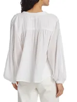Kathleen Gauze Top