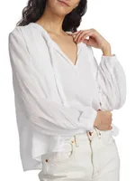 Kathleen Gauze Top