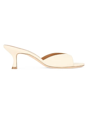 Brigitte 55MM Leather Mules