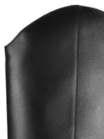 Western Wally 50MM Leather Knee-High Boots