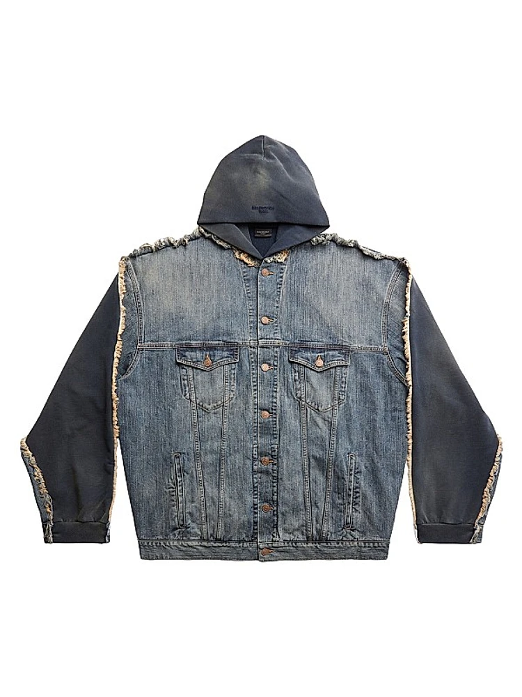 Paris Hybrid Hooded Jacket