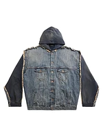 Paris Hybrid Hooded Jacket