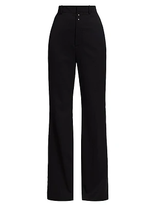 High-Rise Flare Pants