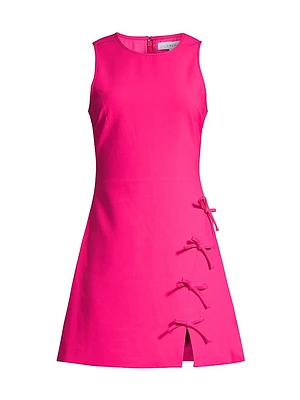 Hunt Bow-Embellished Minidress