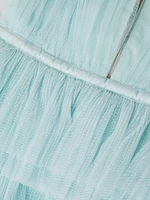 Sabrina Tulle Plunge Gown