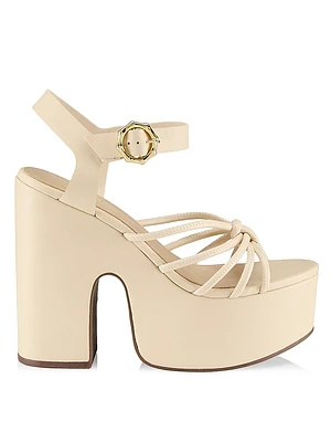 Mahi Cut-Out Platform Sandals