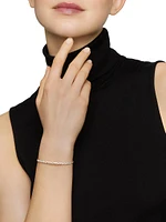 Sculpted Cable Flex Bracelet 18K Rose Gold