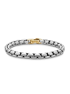 DY Bel Aire Box Chain Bracelet Sterling Silver