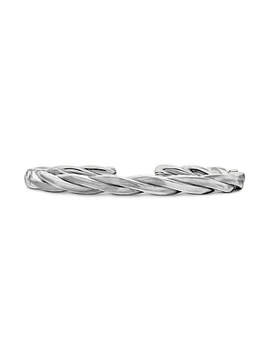 DY Helios⿢ Cuff Bracelet Sterling Silver, 6mm