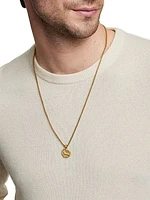 Sagittarius Amulet in 18K Yellow Gold, 27mm