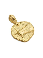 Sagittarius Amulet in 18K Yellow Gold, 27mm