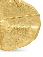 Sagittarius Amulet in 18K Yellow Gold, 27mm