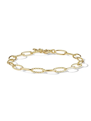 Oval Link Bracelet 18K Yellow Gold, 11.3mm