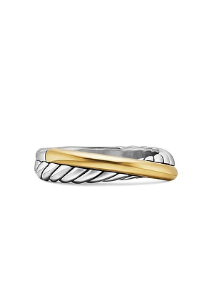Crossover Band Ring Sterling Silver