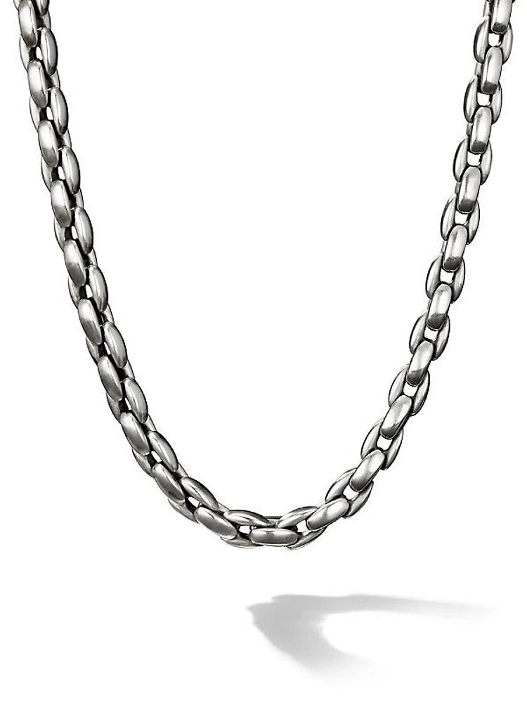 Elongated Box Chain Necklace