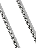 Elongated Box Chain Necklace