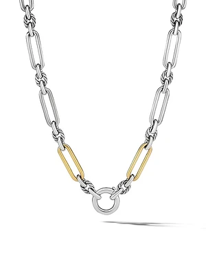 Lexington Chain Necklace with 18K Yellow Gold