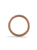 Streamline Two Row Band Ring 18K Rose Gold